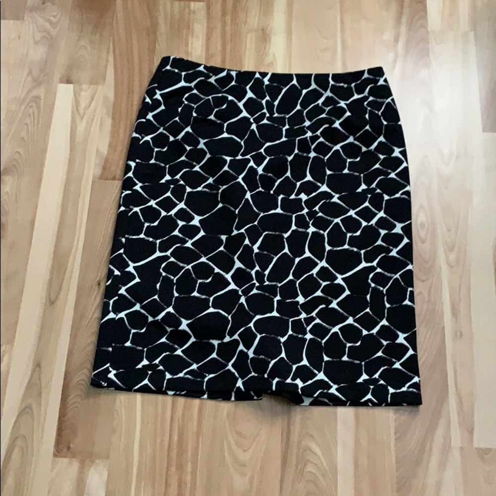 Alfani animal print skirt